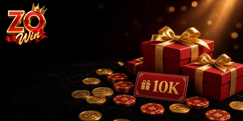 Khuyến mãi Zowin quà tân thủ và giftcode 10K
